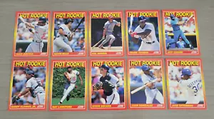 1991 Score Baseball Hot Rookie ... Complete 10 Card Set - Picture 1 of 1