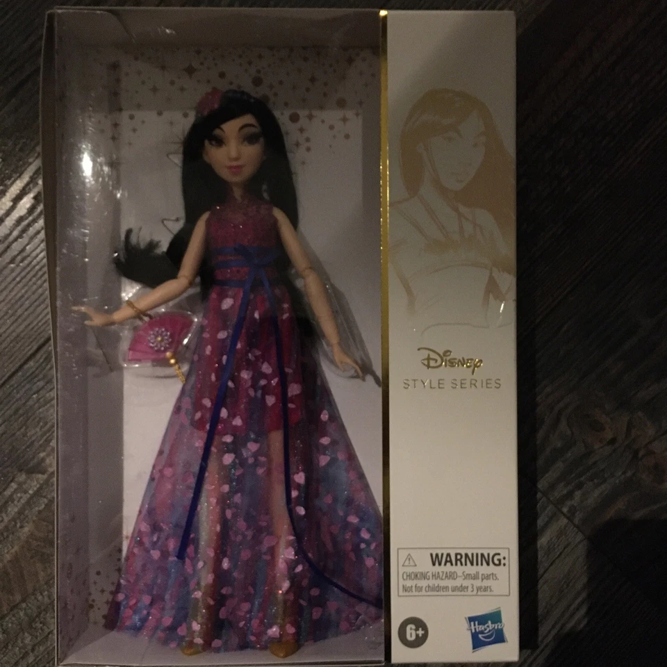 Hasbro Disney Princess Style Series Mulan Collectible Barbie Doll Toy E8395