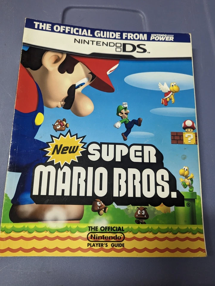 Nintendo Power New Super Mario Bros DS Libro Guía Oficial de Estrategia Usado Foto 1 de 1