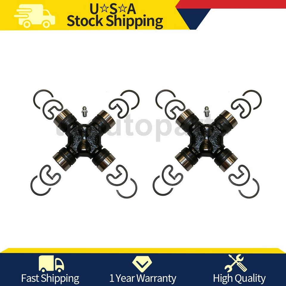 Junta universal U eje delantero 2 piezas GMB todas las juntas para Ford F-150 1980-2007 Foto 1 de 3