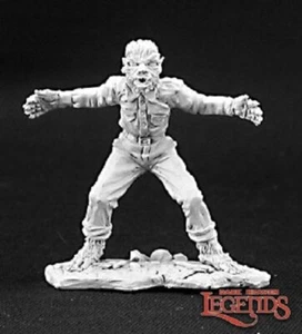 CLASSIC HORROR: WOLFMAN Reaper Miniatures Dark Heaven Legends REM03250 D&D - Picture 1 of 3