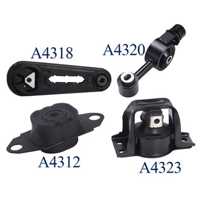 4pcs Engine Motor & Auto Transmission Mount for 2007-2012 Nissan Versa l4 1.8L - Picture 1 of 5