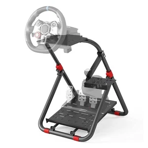 !Foldable Racing Steering Wheel Sim Cockpit Stand Height Adjustable Mainstream! - Picture 1 of 7