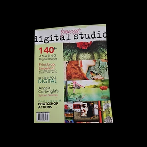 Stampington & Co Somerset Digital Studio Book 2009 RockNRoll Digital 144 Pages - Foto 1 di 4