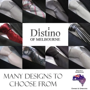 Mens Ties - Silk or Polyester Men's Neck Tie - Slim & Classic Width Neckties - Picture 1 of 83
