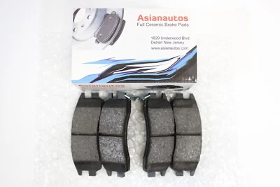 Pastillas de freno traseras de cerámica completa Asianaautos para Pontiac Montana 2002-2004 Foto 1 de 3