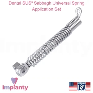 Set applicazione molla universale Dental SUS³ Sabbagh acciaio inox 27 mm - Foto 1 di 9