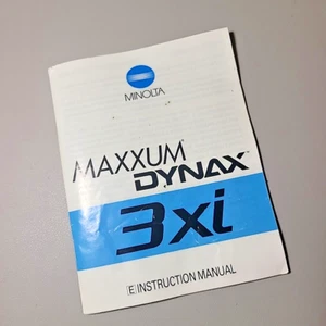 Minolta Maxxum Dynax 3xi fotocamera pellicola manuale istruzioni - Foto 1 di 4