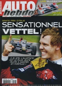 AUTO HEBDO n°1666 17.09.2008 GP ITALIE LMS SILVERSTONE - Bild 1 von 1