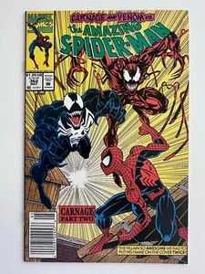 The Amazing Spider-Man #362 casi nuevo segunda aplicación. Cómics de Marvel de Carnage 1992 - Imagen 1 de 12