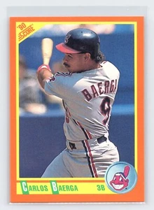 1990 Score Rookie & Traded #74T Carlos Baerga - Picture 1 of 2