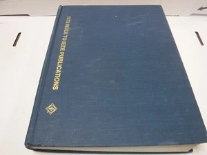 IEEE 1978 Publications Index Hardcover Bound Book Ex-FAA 121818AME4 - Picture 1 of 2