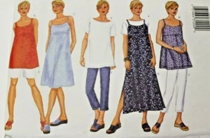 Butterick 6482 Misses Maternity Top, Dress, Shorts & Pants Sewing Pattern 6-8-10 - Bild 1 von 2