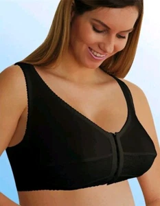 ORIONE Art. 9595 Reggiseno Raddrizzaspalle - Apertura frontale - Nero 2°B - Foto 1 di 5