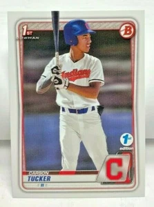 Carson Tucker 2020 Bowman Draft 1st Edition First #BD-60 SP - CLEVELAND INDIANS - Picture 1 of 2