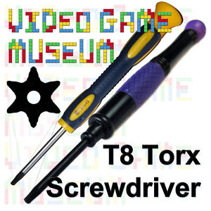 Torx T8 Security Screwdriver Tool Open Xbox 360 Controller & PS3 Slim System