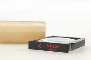 [MINT] Nikon F3 Focusing Screen Type K w/ Case Rare Genuine Accessory From JAPAN - Picture 1 of 10