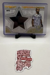 2024 Topps Royalty UFC Gold Star Relic #SRR-32 Muhammad Mokaev BOOKEND #01/10 - Foto 1 di 2