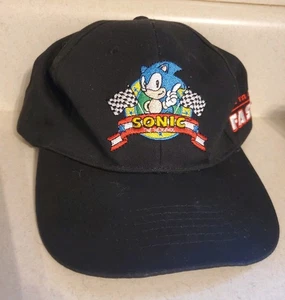 Sonic The Hedgehog schwarze Jugendmütze mit Druckknopflasche Got To Go schnell verstellbar - Bild 1 von 5