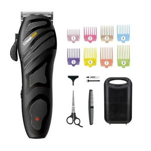 Conair Men Number Cut Cord and Cordless Hair Clipper & Trimmer Kit, 16 Piece - Picture 1 of 7