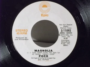 Poco,Epic 11092,"Magnolia"US,7"45,1973 PROMO country rock classic, Mint- - Picture 1 of 2