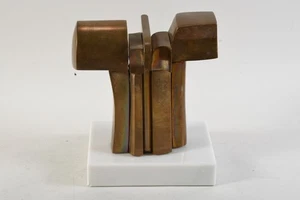 N89F58- José Luis SANCHEZ (1926-2018) Bronze Skulptur Abstraktion - Picture 1 of 12