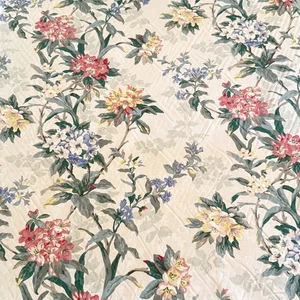 P Kaufman Dekor Polsterstoff Scotchguard Damast Blumen Thomasville Hillhous - Bild 1 von 7