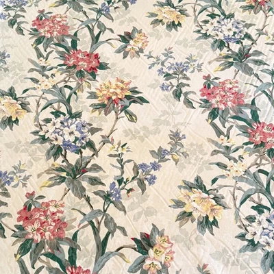 P Kaufman Decoração Estofado Tecido Scotchguard Damasco Floral Thomasville Hillhous - Imagem 1 de 4