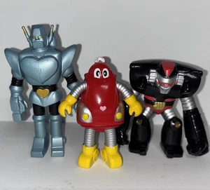 Robocon Sofubi Triple Hero Set Soft Vinyl Figures Sensei Boss Yutaka 1999 Japan - Picture 1 of 6