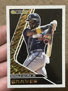 Ronald Acuña Jr. 2023 Topps Update #BG-5 Topps Black Gold Atlanta Braves - Bild 1 von 2