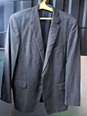 Pierre Cardin Zignone Men's Gray Suit Jacket Wool & Cashmere Chest 41" w.Defect - Image 1 of 4