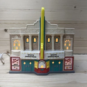 Vtg 1989 Department 56 Snow Village “The Paramount Theater” #5142-0 Snowhouse - Picture 1 of 12