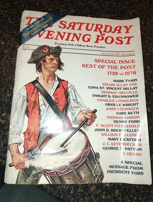 Saturday Evening Post Bicentennial Special - 1776 1976 Normal Rockwell - Image 1 of 4