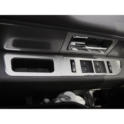 Guarnição de controle de braço de porta para 2010-2014 F-150 Raptor Super Crew [escovado] - Imagem 1 de 4