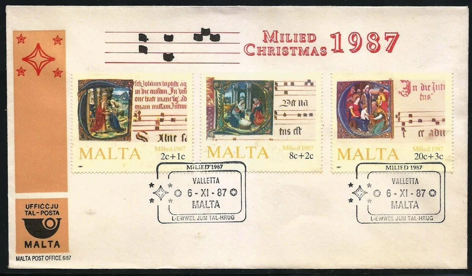 Malta Stamps 1987 - Image 1 of 1