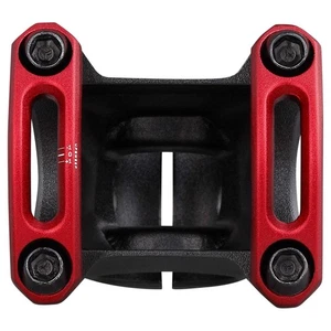 SPANK SPLIT Stem 33mm 31.8mm Red Aluminum | Highly Weight-Optimized Single Crown - Picture 1 of 3