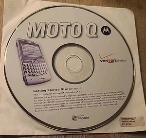 MOTOROLA Q, CD de démarrage Moto Q - Photo 1 sur 1