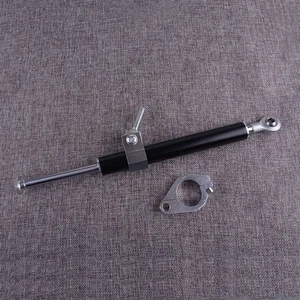 330mm 12.99" CNC Aluminum Motorcycle Adjustable Steering Damper Stabilizer ab - Picture 1 of 4