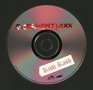 Basement Jaxx Kish Kash Single Promo CD Disc Only Rare Collectible - Picture 1 of 2