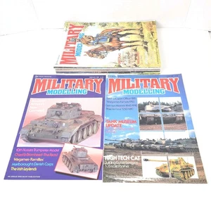 Vintage 1988 ~ Militär Modellbau ~ Karte Hobby Magazin UK ~ komplett Band 18 Nummern 1-12 - Bild 1 von 22