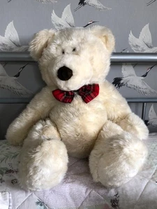Vintage Russ Berrie Cream Plush Wubba Bear (Retired) - 55cm - Picture 1 of 7