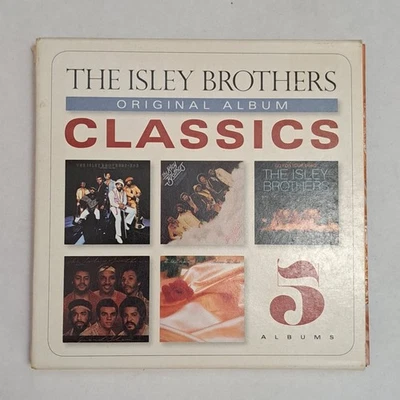 Isley Brothers Original Album Classics 5 CD Albums including 3+3 Foto 1 de 4