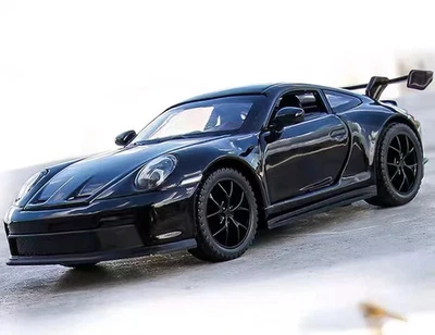 1: 32 保时捷 911 GT3 超级跑车合金汽车模型带声光压铸玩具模型 — 第 1/4 张图片
