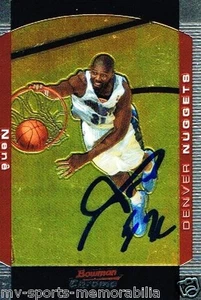 NENE SIGNIERTE PERSÖNLICHE IP 2004 BOWMAN CHROME NUGGETS KARTE ~ AUTHENTISCH - Bild 1 von 1