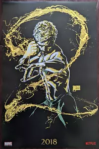 2017 NYCC ESCLUSIVO NETFLIX JOE QUESADA IRON FIST CONCEPT ART POSTER MCU - Foto 1 di 1
