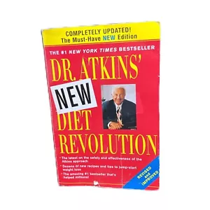 Dr Atkins' New Diet Revolution Paperback Book - Bild 1 von 9
