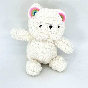 Justice Mädchen Eisbär Pyjama Regenbogen Hoodie Sherpa Plüsch nur Ersatzspielzeug - Bild 1 von 8
