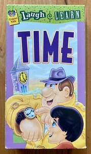 Crayon Kids - Laugh & Learn Time VHS 1991 - Educational Children’s Cartoon OOP - Picture 1 of 3