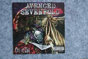 Avenged Sevenfold - City of Evil CD Album signed / autograph / signiert - Picture 1 of 2