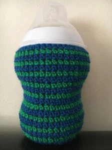 Hand Crochet Baby Bottle Cover for Tommy Tippee 260ml milk bottle - Picture 1 of 3
